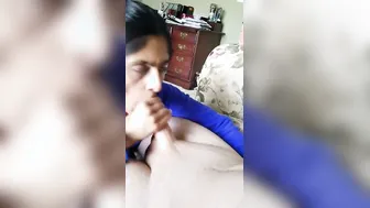 Nri Babe Swallowing Every Drop After Deepthroating His Shaft