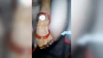 Indian Bhabhi Taking Dick Standing Up Then Missionary On The Bed