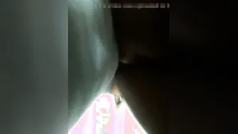 Young Maid Riding Her Boss While His Family Is Out Shopping
