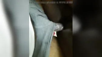 Young Maid Riding Her Boss While His Family Is Out Shopping