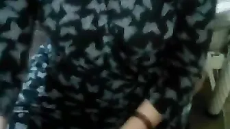 Slutty Bhabhi Getting Her Big Tits Squeezed And Sucked Hard