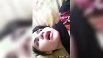 Desi Wife Riding Him Hard While Her Husband Is Away Working