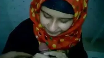 She Blows Her Boyfriend Quick In The Bathroom Before Dinner