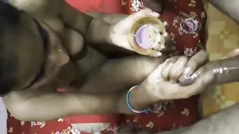 Young Desi GF Stroking And Teasing Till He Explodes Hard