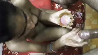 Young Desi GF Stroking And Teasing Till He Explodes Hard