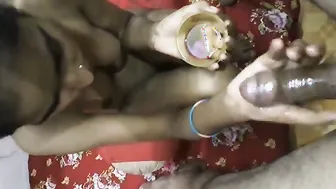 Young Desi GF Stroking And Teasing Till He Explodes Hard