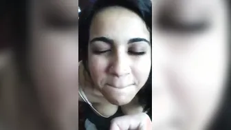 Young GF On Her Knees Sucking Cock Before Taking It Deep