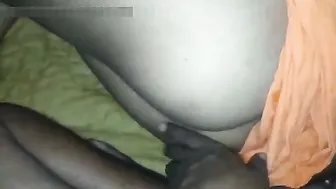 Wife Stroking His Cock While He Fingers Her Wet Pussy At Home