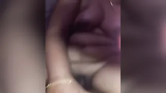 Aunty Riding Him Good Grinding And Kissing With Tits Bouncing