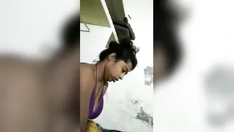 Indian GF Sucking Him Dry After Getting Fucked All Night