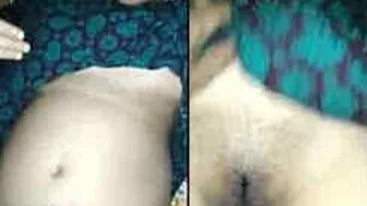 Shy Aunty Getting Her Pussy Covered In Hot Sticky Cum Load