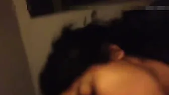 Wife Riding His Thick Shaft Moaning Loud While Hubby Records