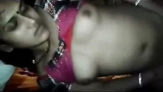 Married Bhabhi Sucking And Riding Her Secret Lovers Thick Cock
