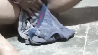 Aunty Washing Up Before Getting Her Pussy Filled By Her Hubby