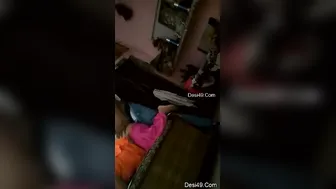 Married Woman Bent Over Taking It Rough Doggy In Her Apartment