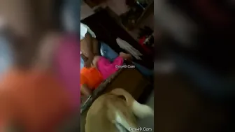 Married Woman Bent Over Taking It Rough Doggy In Her Apartment