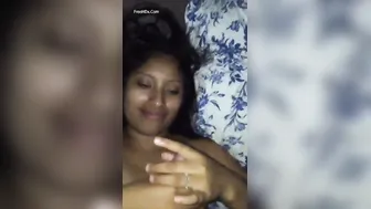 Desi Slut Taking Facial And Smiling With Cum Dripping From Face