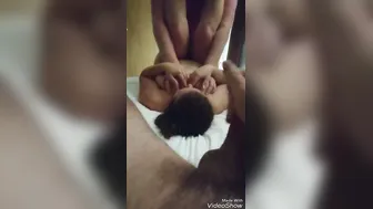 Husband Jerking Off Watching His Friend Fuck His Wife Hardcore