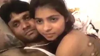 Indian Lovers Getting Intimate And Fucking Hard In Their Room
