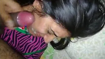 Wife Taking Hot Facial Cumshot From Husband All Over Her Face