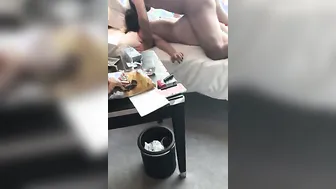 Hubby Filming Wife Moaning While His Friend Pounds Her Pussy