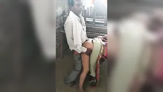 Classroom Quickie With Her Bent Over Taking It From Behind Hard