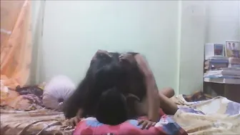 Desi Couple Fucking Hard In Their Bedroom Late At Night Again