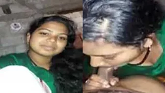 Horny Aunty Giving Me Messy Head In Her Village House Today