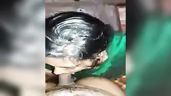 Horny Aunty Giving Me Messy Head In Her Village House Today