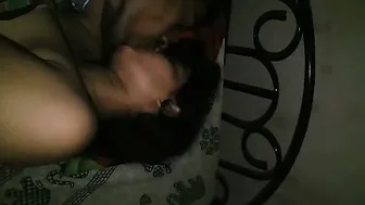 Desi Lover Kissing And Sucking Her Bare Tits Before Fucking Hard