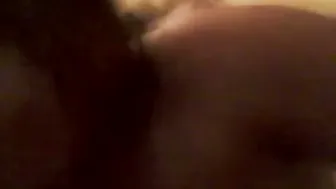 Punjabi GF Sucking Dick After Letting Him Play With Tits