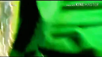 Sexy Wife In Green Saree Getting Fucked Hard By Her Husband
