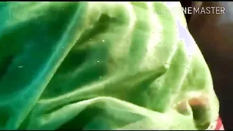Sexy Wife In Green Saree Getting Fucked Hard By Her Husband