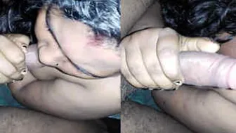 Mallu Aunty From Next Door Sucking My Cock In Her Bedroom Wet