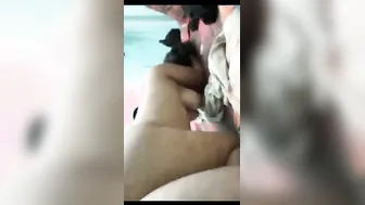Thick Ass GF Getting Destroyed Doggy Style Moaning Loud
