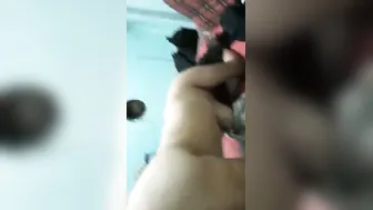 Thick Ass GF Getting Destroyed Doggy Style Moaning Loud