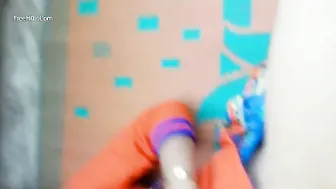 My GF Moaning While I Fuck Her Tight Pussy On The Bed