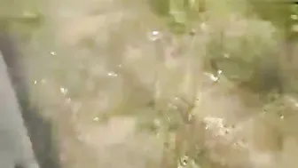 Roadside Slut Getting Banged By Cleaner While Driver Watches