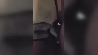 Wife Spreading Legs For Hubby To Fuck Her Freshly Shaved Pussy