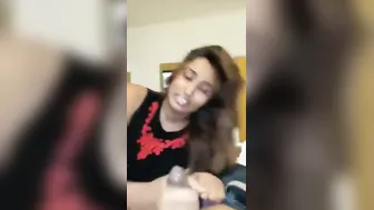 Hotel Room Handjob Ending With Cumshot All Over Her Client