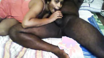 Sri Lankan Pair Getting Naughty On Webcam With Blowjob Action