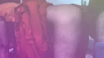 Horny Housewife Bent Over In Saree Getting Fucked From Behind