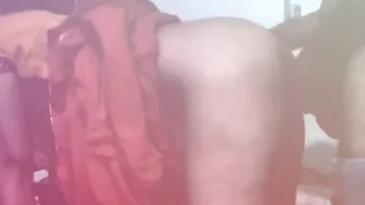 Horny Housewife Bent Over In Saree Getting Fucked From Behind
