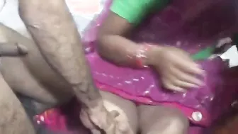 Indian Couple Making Love And Fucking Rough In Doggy Position