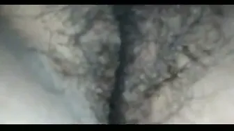 Wife With Hairy Pussy Getting Pounded Hard By Her Husband