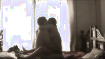 Sneaky Aunty Riding Her Secret Lover While Hubby Is Away