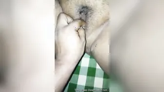 Fingering Aunty Before Sliding Deep Inside Her Wet Pussy