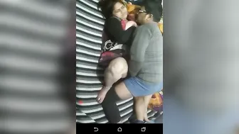 Young Couple Streaming Their Raw Fucking Session At Home