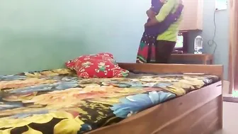 Horny Tamil Couple Making Love And Fucking In Their Bedroom
