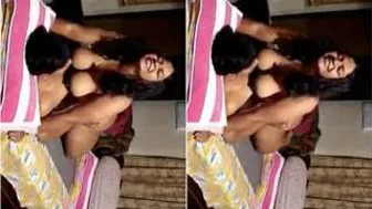 Horny Bhabhi Riding Hubby's Thick Cock In Bedroom Late Night